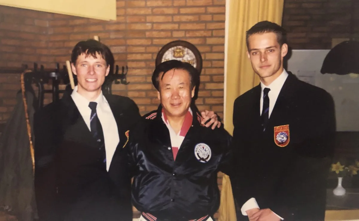 Tang Soo Do master training with Grandmaster Jae Chul Shin